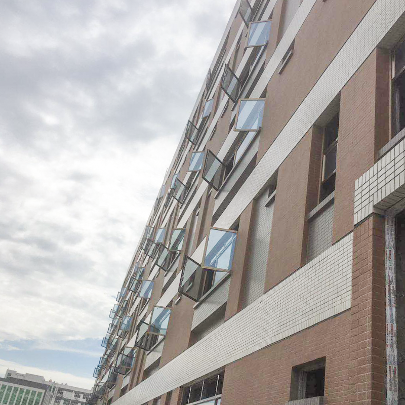 樓上樓門窗-高端門窗工程案例-長安oppo工業園
